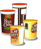 主な使用例-チルド飲料、菓子など