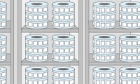 ラベル不足で生産を止めないように在庫を管理・発注するのが大変