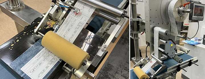 第13回 ファベックス関西2025 ラベル自動貼り展示の様子