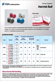 HOT INK ROLL catalog download