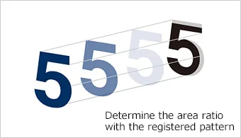 Determination of missing dot