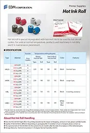 HOT INK ROLL catalog download