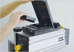 MDL5800の特長(扱いやすくてクリーンなインク)