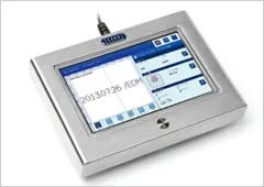 CO2レーザーマーカーLinx CSL カラータッチパネルユーザーインタフェースLinx Vision