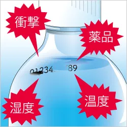レーザーマーカー活用のすすめ：お悩みイラスト（印字が消えないか心配）