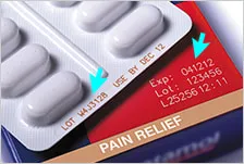 CO2レーザーマーカーの印字事例:PTPシート