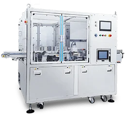 バイアル瓶胴巻きラベラー