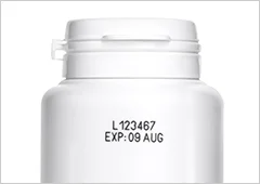 UVレーザーマーカーの印字例